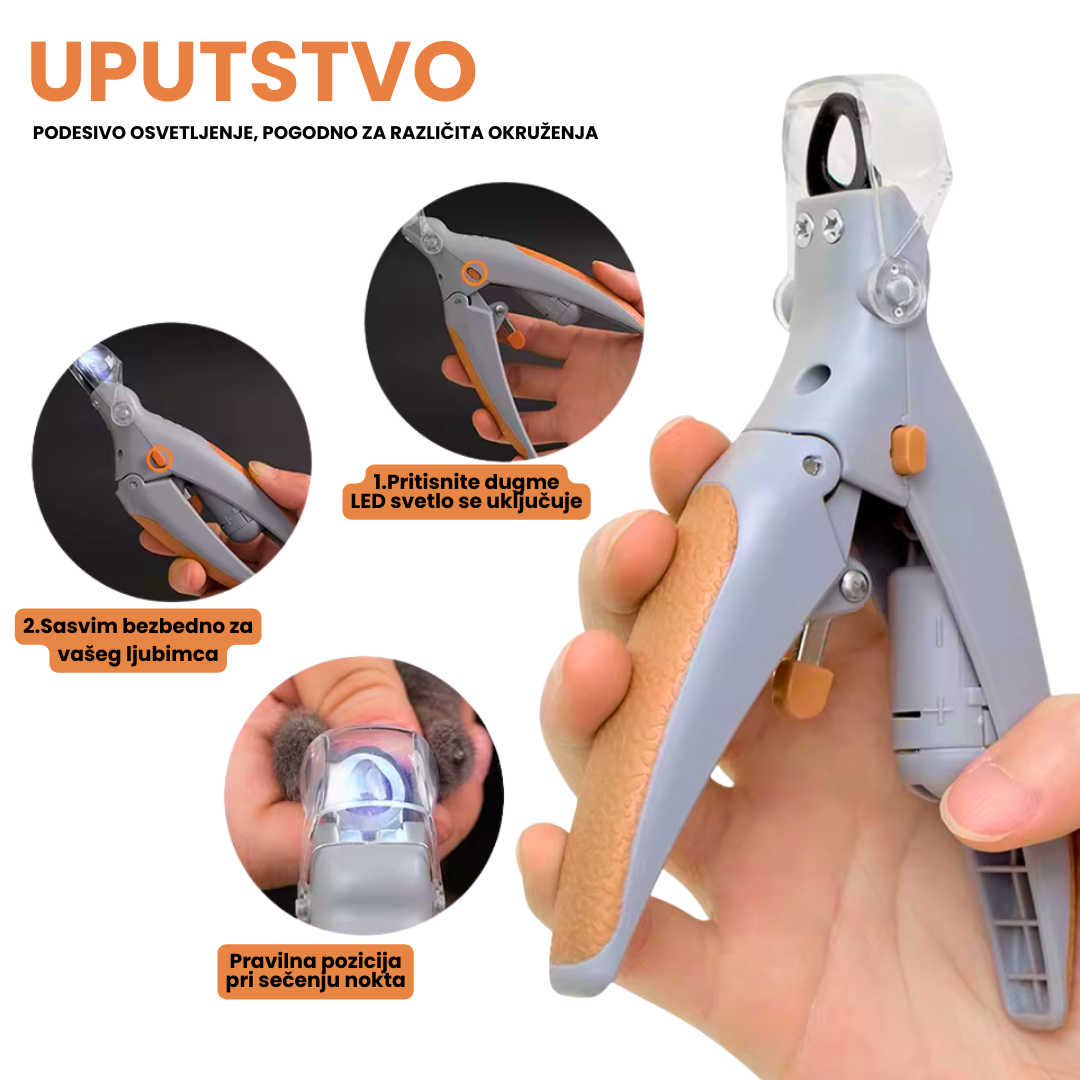 GRICKALICA SA LED SVETLOM 3U1